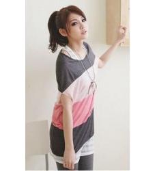 Mixed colors casual shirt