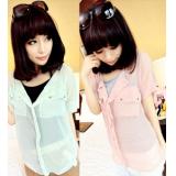 Loose perspective shirt