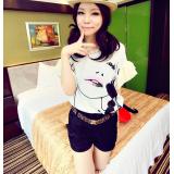 Leopard belt short...