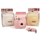Fujifilm Instax Mini 8 Camera Leather Bag with Strap