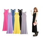 43% OFF Quality Pure Modal Slim Fit Maxi dress
