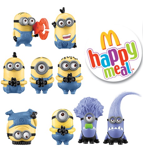 jerry the minion mcdonalds toy