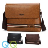 READY STOCK QQ JEEP Elegant Business Man Bag Sling Cross Body Beg Men Crossbody Shoulder Messenger Bags