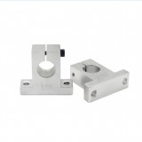 Aluminium alloy Linear Rail Shaft Guide Support Bracket SK8/SK10/SK12/SK16/SK20 For 3D Printer Bearing CNC Step Motor