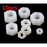 10pcs PA66 White N...