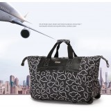 22寸韩版手提大容量拉杆旅行包行李袋短途旅游包女可折叠登机箱包