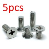 5pcs M5 Countersun...